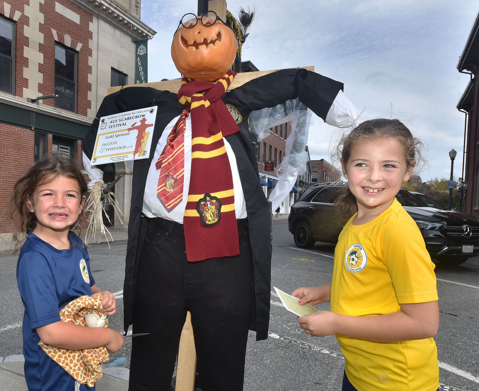 . Andover Coalition for Education's annual scarecrow festival kicked off Saturday. Oct. 16